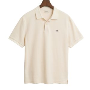 GANT Textured Polo Shirt