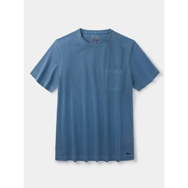 Aubin Hareby Garment Dyed Pocket Tee