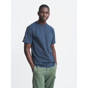 Aubin Newburgh Relaxed Tee - Navy