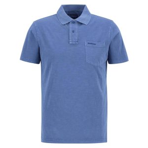 Barbour Pigment Dye Slub Polo Shirt
