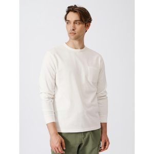 Aubin George Long Sleeve T-shirt - White