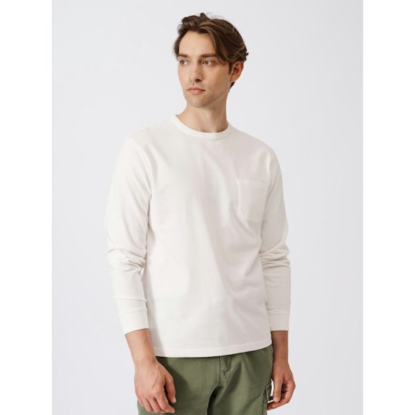 Aubin George Long Sleeve T-shirt - White