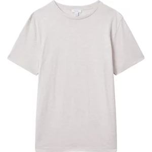 REISS BLESS Cotton Marled Crew Neck T Shirt