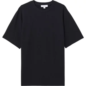 REISS WICK Textured Crew Neck T Shirt