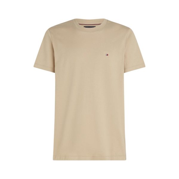 Tommy Hilfiger Interlock Knit Sandalwood T-Shirt