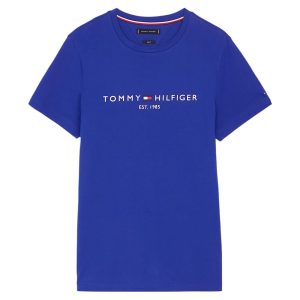Tommy Hilfiger Logo Embroidery Slim T-Shirt