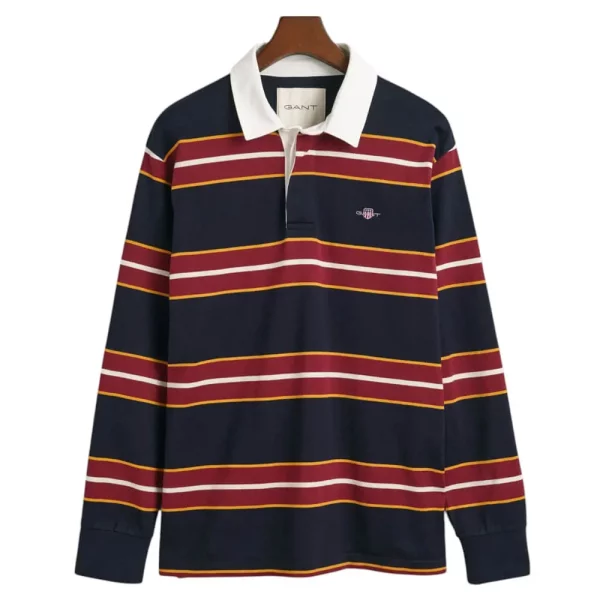 GANT Yarn-Dyed Multi Striped Heavy Rugger