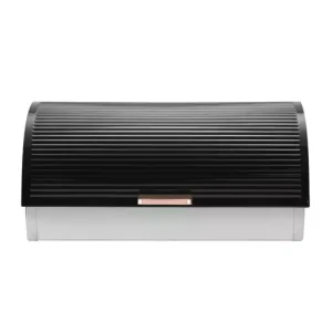 Linear Rose Gold Roll Top Bread Bin