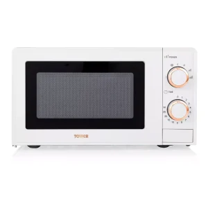 Rose Gold 700W 17 Litre Manual Microwave
