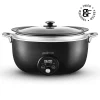 Good Food 6.5 Litre Digital Slow Cooker - stainless_steel