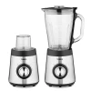 500W Glass Jug Table Blender - stainless_steel
